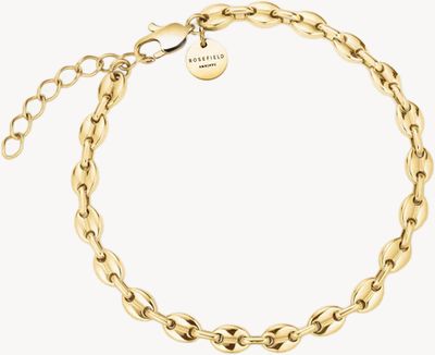 Rosefield Jewellery Coffee Bean Small Chain Bracelet JBCSG-J1052