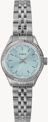 Timex レガシーミニ（25mm）ライトブルーサンレイダイヤル/ステンレススチールブレスレット TW2W90700