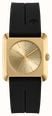 Adidas RETRO POP FOUR (31mm) Gold Dial / Black Silicone Strap AOSY26503