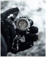 RZE UTD-8080 Multi-Function (42mm) Positive Display / Black Elastic Nylon Strap UTD-8080-ST - alternate view 2