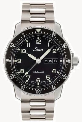 Sinn 104 St Sa A Classic Pilot Watch Two Link Steel Bracelet 104.011 TWO LINK BRACELET