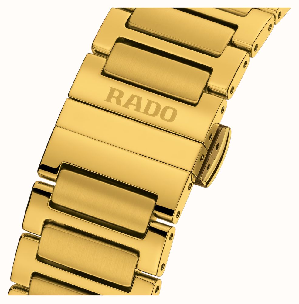 RADO DiaStar Original Automatic Diamond (38mm) Green Mosaic Dial / Gold PVD Stainless Steel Bracelet R12161313 - 备用视图 4