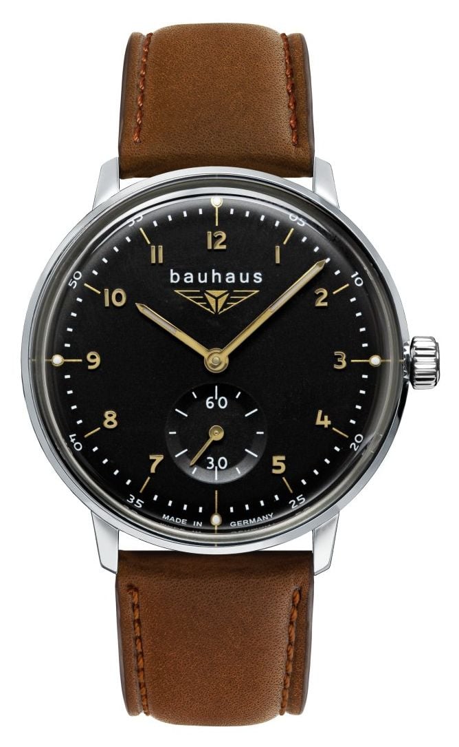 Bauhaus classique Ã  quartz petite seconde (35 mm) montre