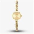 Coach Ladies Iris Gold Dial Golden Tennis Bracelet 14504723
