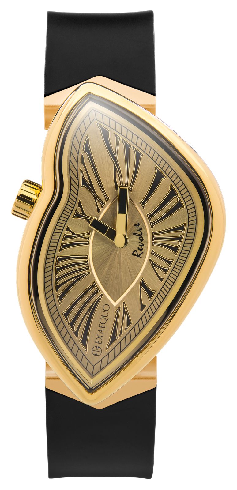 Exaequo Melting Watch Revolve IP Gelbgold (33 mm) goldenes uhr-image-199314