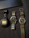 Customer picture of Hamilton Quartzo de campo cáqui (38 mm) mostrador preto / pulseira têxtil verde H69401930