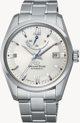 Orient Star Contemporary Date Mechanical (38.5mm) White Dial / Stainless Steel RE-AU0006S00B