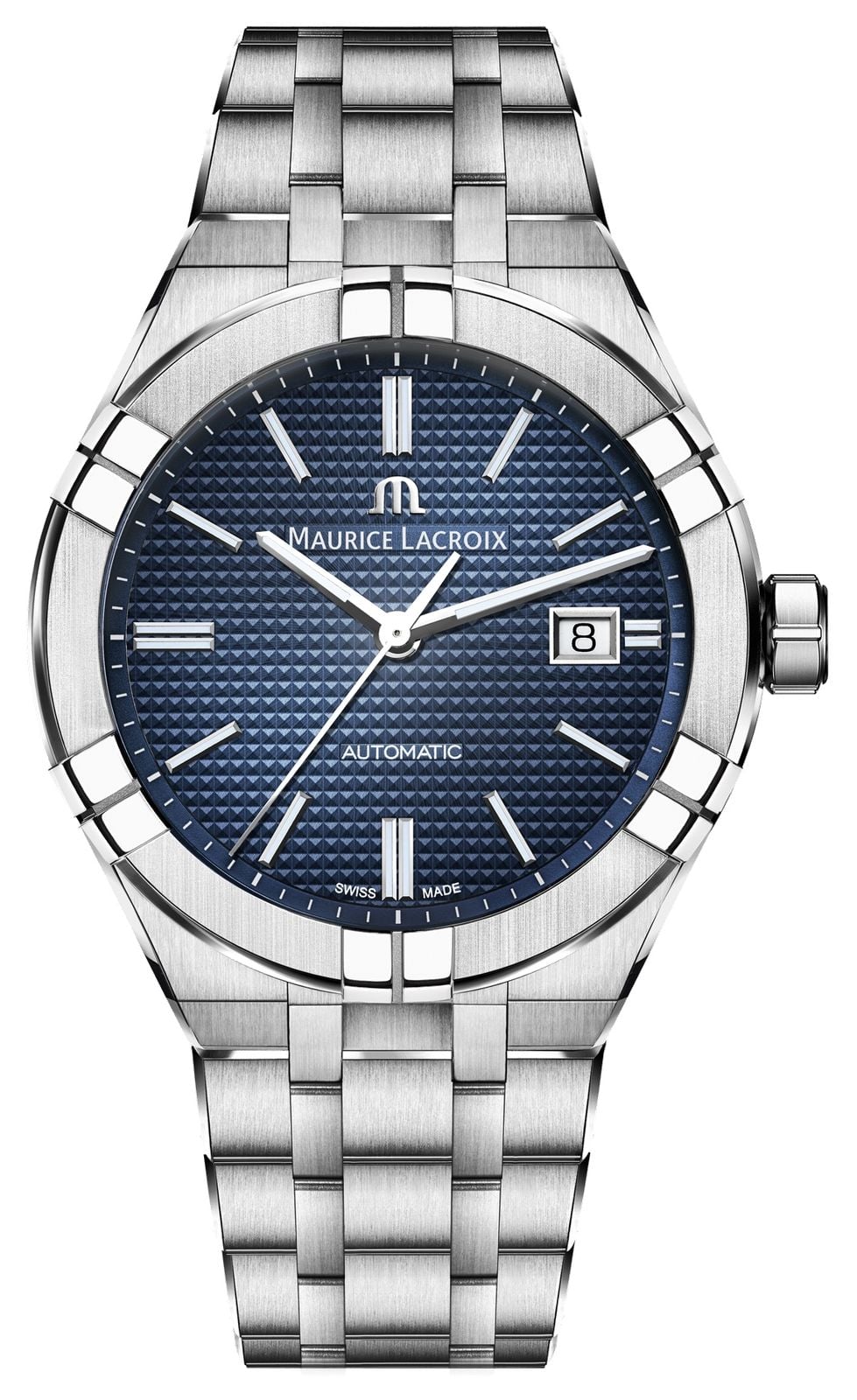Maurice Lacroix Aikon Automatic (42mm) Blue Clous de Paris Watch