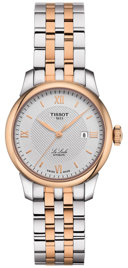 Tissot Le locle automatique dame bicolore or rose montre