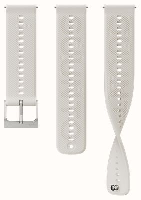 Suunto Bracelet en silicone gris givré Athletic 6 - 22 mm (S+M) - bracelet seul SS051299000