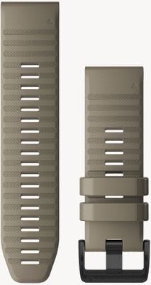 Garmin 仅Quickfit 26表带，深色砂岩硅胶 010-12864-02
