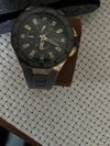 Customer picture of Guess Men's R2 (46mm) Black Dial / Grey Silicone Strap GW0803G1