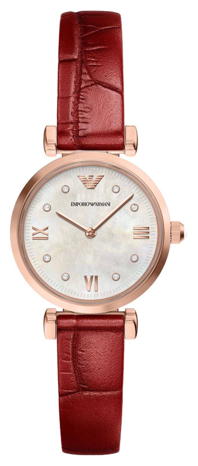 Emporio Armani Quartz à deux aiguilles (28mm) cadran nacre montre