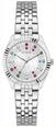 Guess Ladies Adelaide Silver-Tone Glitz Dial Silver-Tone Stainless Steel Bracelet GW1103L1