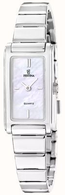 Festina Часы Mademoiselle кварцевые (25 мм), циферблат из перламутра / браслет из нержавеющей стали F20767/1