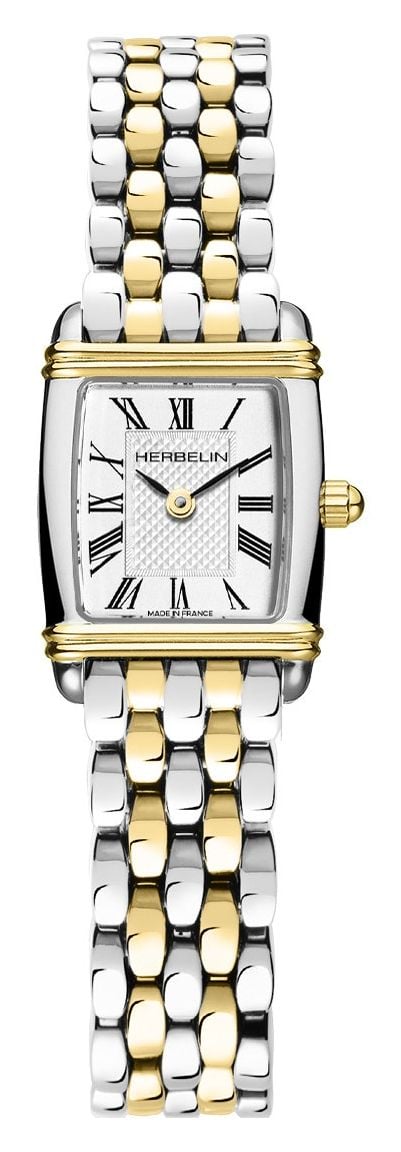 Herbelin Mouvement Ã  quartz Art dÃ©co (17,8 mm), cadran montre