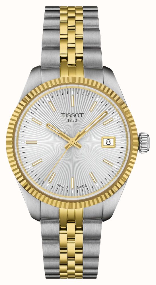 Tissot Orologio Da Donna Ballade (34 Mm) Con Quadrante Argentato E