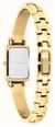 Calvin Klein Moderne Quartz (15mm) Silver Sunray Dial / Gold PVD Bangle Bracelet 25100184 - vista alternativa 3