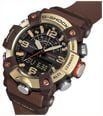 Casio G-Shock Mudmaster MASTER IN HORIZON GOLD (51.3mm) Black Dial / Brown Resin Band Watch GG-B100XMH-5AER - vista alternativa 4