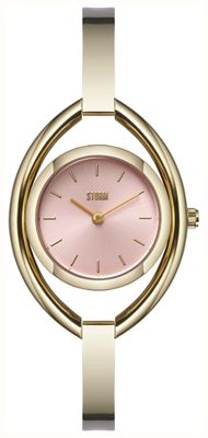 STORM ORLENA Quartz (31mm) Blush Pink Dial / Gold PVD Stainless Steel Bracelet 47563/GD/PK
