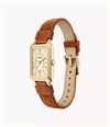 Fossil Raquel 23 mm Three-Hand Date Medium Brown Leather ES5524 - alternate view 4