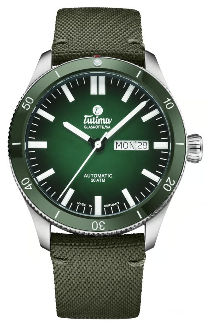 Tutima Glash&Atilde;tte Grand Flieger Airport Automatic 41mm Watch