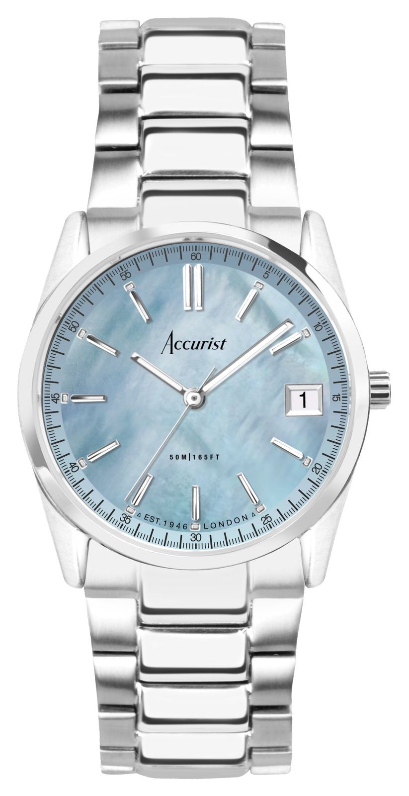 Accurist Bracelet femme de tous les jours (30 mm) en nacre montre