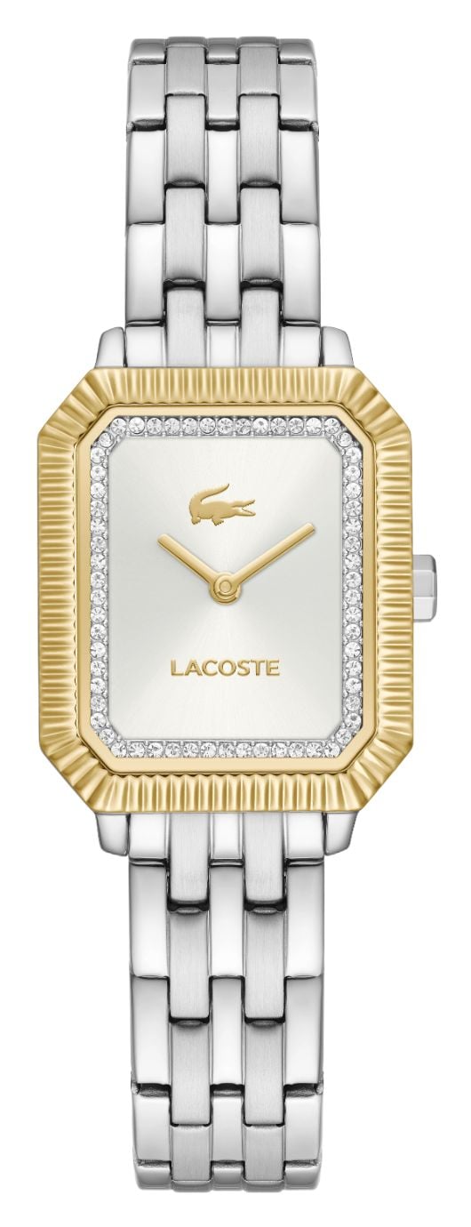Lacoste Parisienne quartz (22,8x27mm) cadran argentÃ© rayons montre
