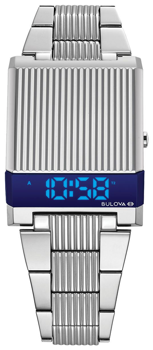 Bulova SÃ©rie Archive computron led (31mm) cadran numÃ©rique montre