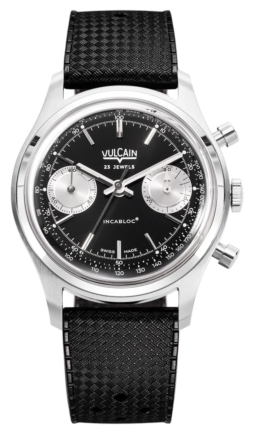 Vulcain Chronographe annÃ©es 70 remontage manuel (38mm) montre