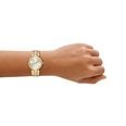Armani Exchange Two-Hand Quartz (34mm) Champagne Sunray Dial / Gold PVD Stainless Steel Bracelet AX4409 - 备用视图 3