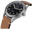 Damasko DF10 Three-Hand Manufacture (39mm) Old Radium Black Dial / 'Vintage' Brown Leather Strap Watch DF10 RADIUM - 別ビュー 2