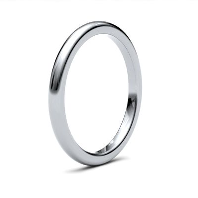 James Moore Wedding Rings | Palladium 500 | 2mm | ExtraHeavy | Premium Court | AG_2LZP-PD5