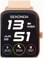 Sekonda Motion Go Smartwatch (37mm) Digital Display / Beige Silicone Strap 30290 - alternative Ansicht 2