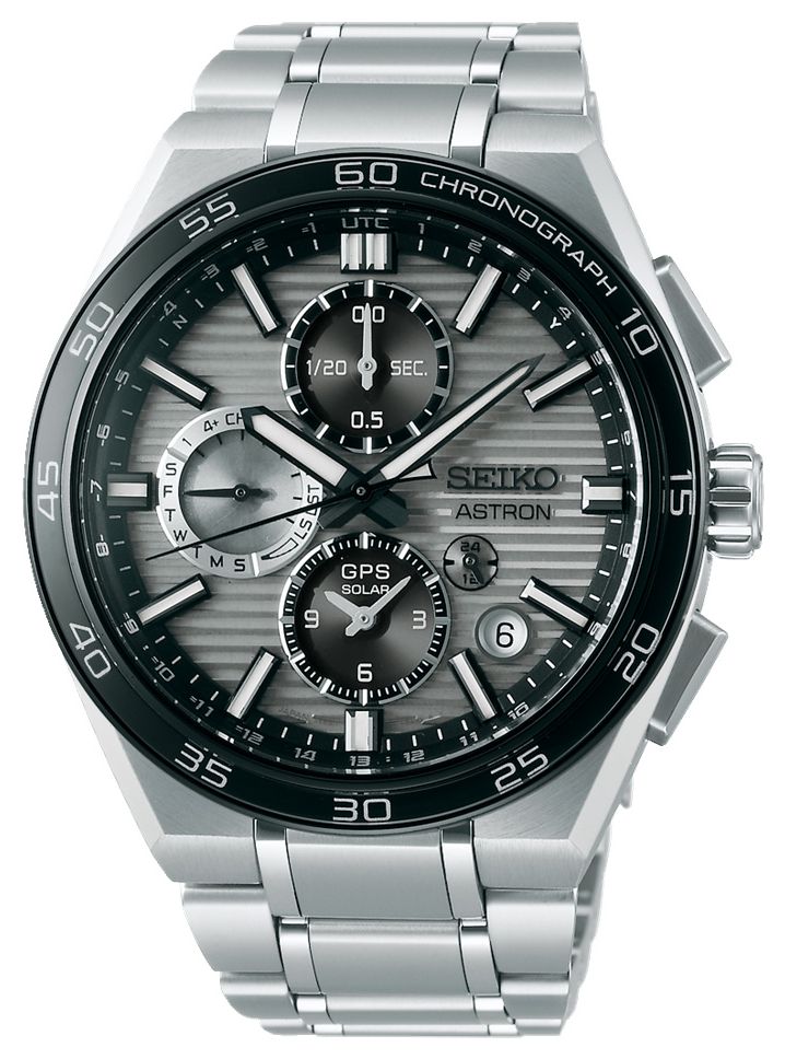 Seiko Chronographe solaire double fuseau horaire Astron Â« montre