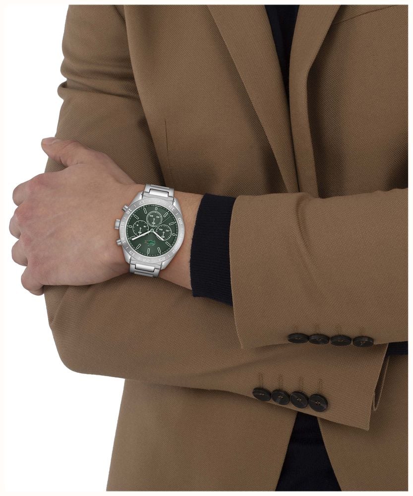 Lacoste Boston Stainless Steel Green Dial Watch 2011533 - alternate view 4