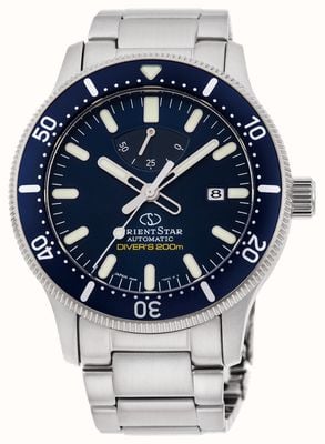 Orient Star ISO Diver Mechanical (43.5mm) Blue Dial / Stainless Steel RE-AU0302L00B