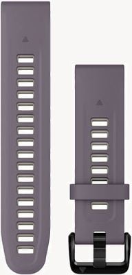 Garmin Quickfit® 20-Armband nur tiefes Orchideen-/helles Sand-Silikon 010-13279-06