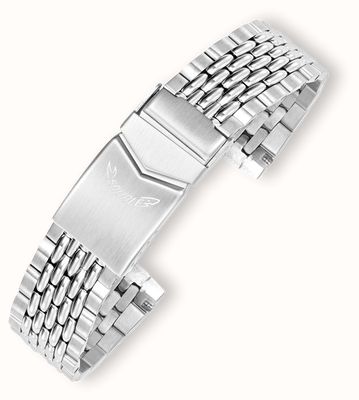 Squale Super-Squale Brushed Stainless Steel Bracelet - 18mm (BRACELET ONLY) CINSSBOR18