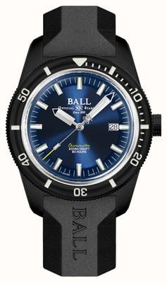 Ball Watch Company Engineer ii skindiver heritage cronómetro edición limitada (42 mm) esfera azul / caucho negro DD3208B-P2C-BE