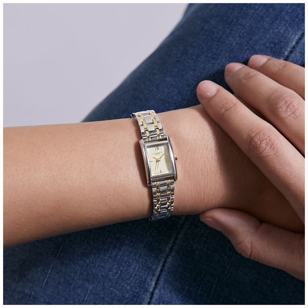 Olivia Burton 16mm Mini Grove White & Two Tone Bracelet 24000435 - vista alternativa 3