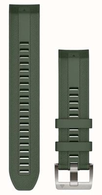 Garmin Bracelet montre Quickfit® 22 marq seul - bracelet silicone vert sapin 010-13225-01