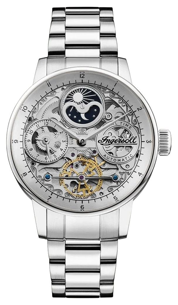 Ingersoll THE JAZZ Automatic 42mm Skeleton Dial  Watch