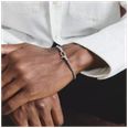Thomas Sabo Thomas Sabo Rebel Steel Stainless Steel 2.70 mm Box Chain Bracelet (18 cm) A2249-S01-53-L18 - alternatieve weergave 4