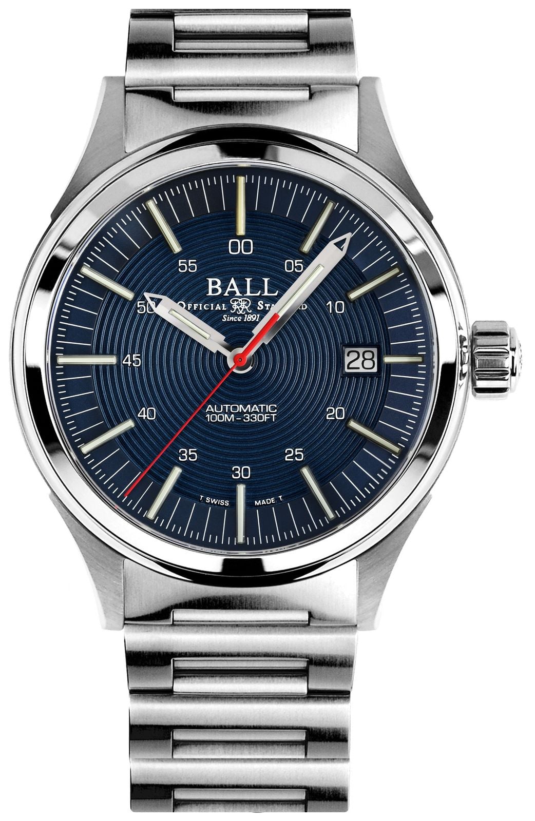 Ball Watch Company Brise-nuit pompier | bracelet en acier montre