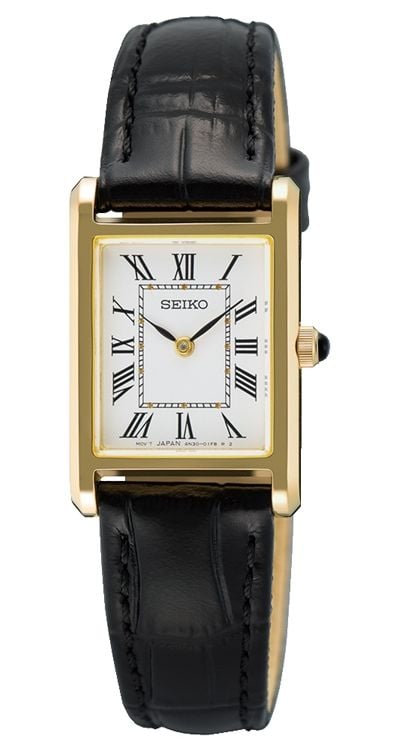 Seiko classique (19,6 mm) cadran blanc / bracelet en montre