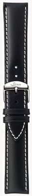Sinn schwarzes Uhrenarmband nur weiße Naht Dornschließe BL43201851001225403A