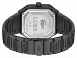 Lacoste Black Stainless Steel Bracelet Black Gold Dail LC33 Square Watch 2011532 - alternatieve weergave 3