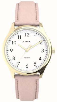 Timex Femme | lecteur facile | bracelet rose TW2V25200