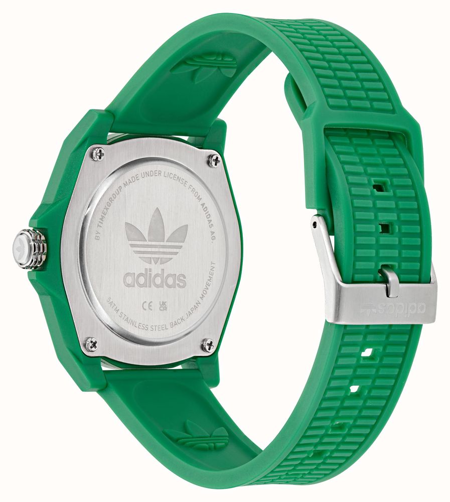 Project Four Solar 41mm Watch in Green AOST25527